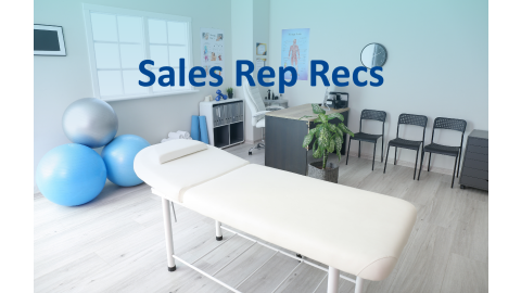 A treatment room at a physical therapy clinic