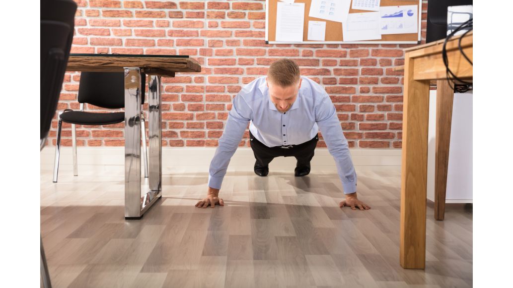 A Workout You Can Do At Work