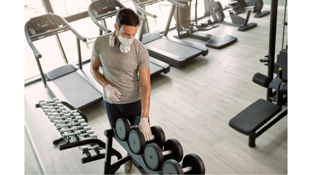 cleaning dumbells