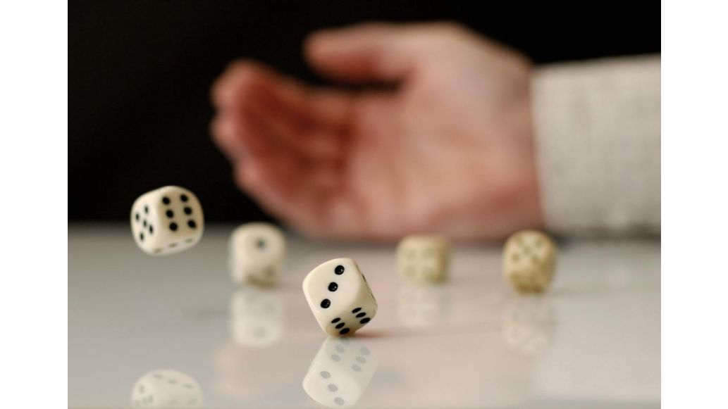 rolling dice