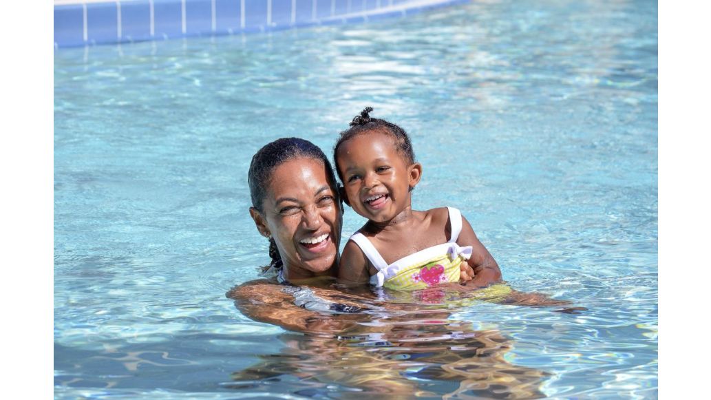 swimming