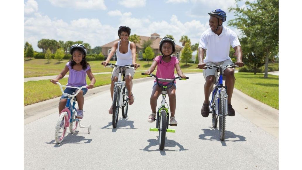 biking