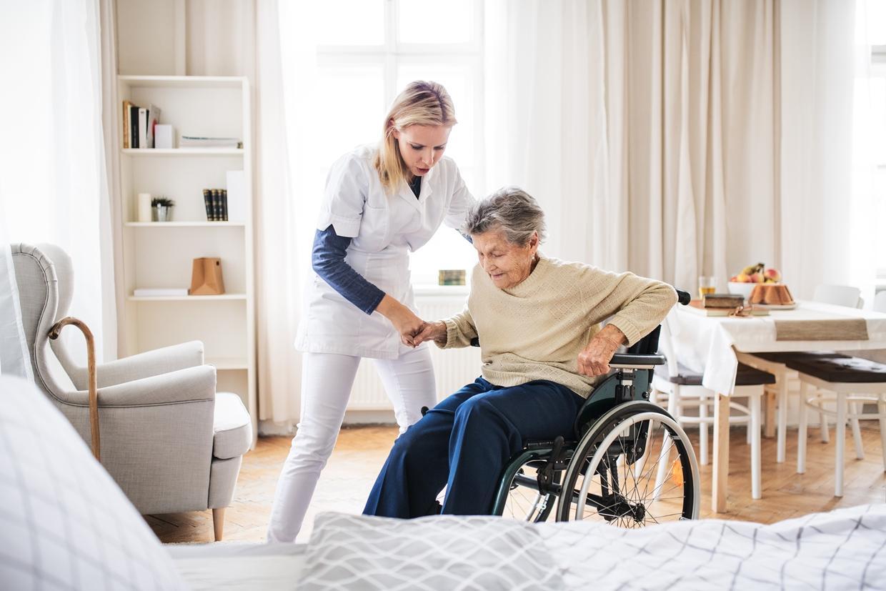 Self-Powered Chair Lift for Independent Standing Up - with Non