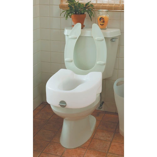 Maddak Premium Elevated Toilet Seat with Lock