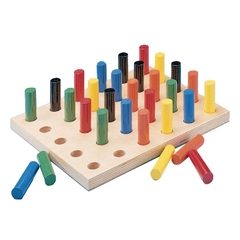Sammons Preston Pegboard with Round Pegs