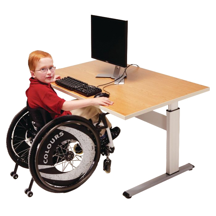 Adjustable Features Computer Single Surface Adjustable Computer Workstation - Ergonomic Design for ...
