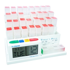 MedCenter Talking One-Month Medication Organizer