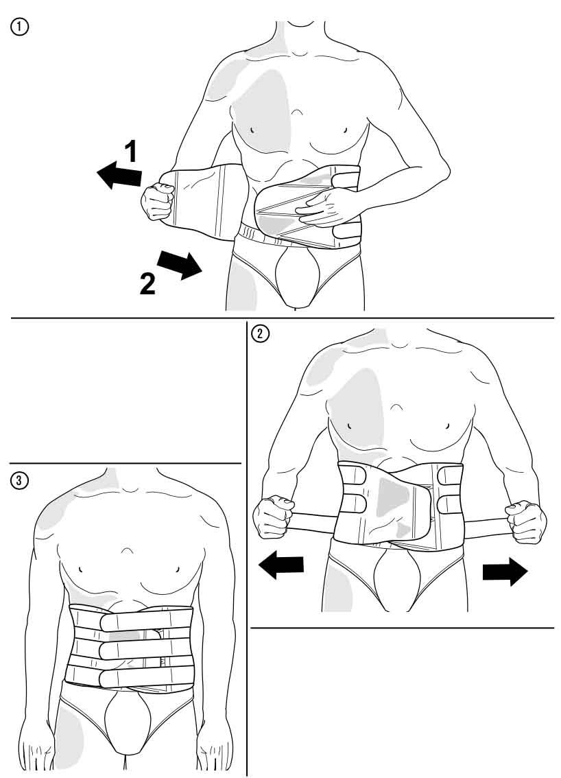 M-Brace #574 M-SPINE LSO