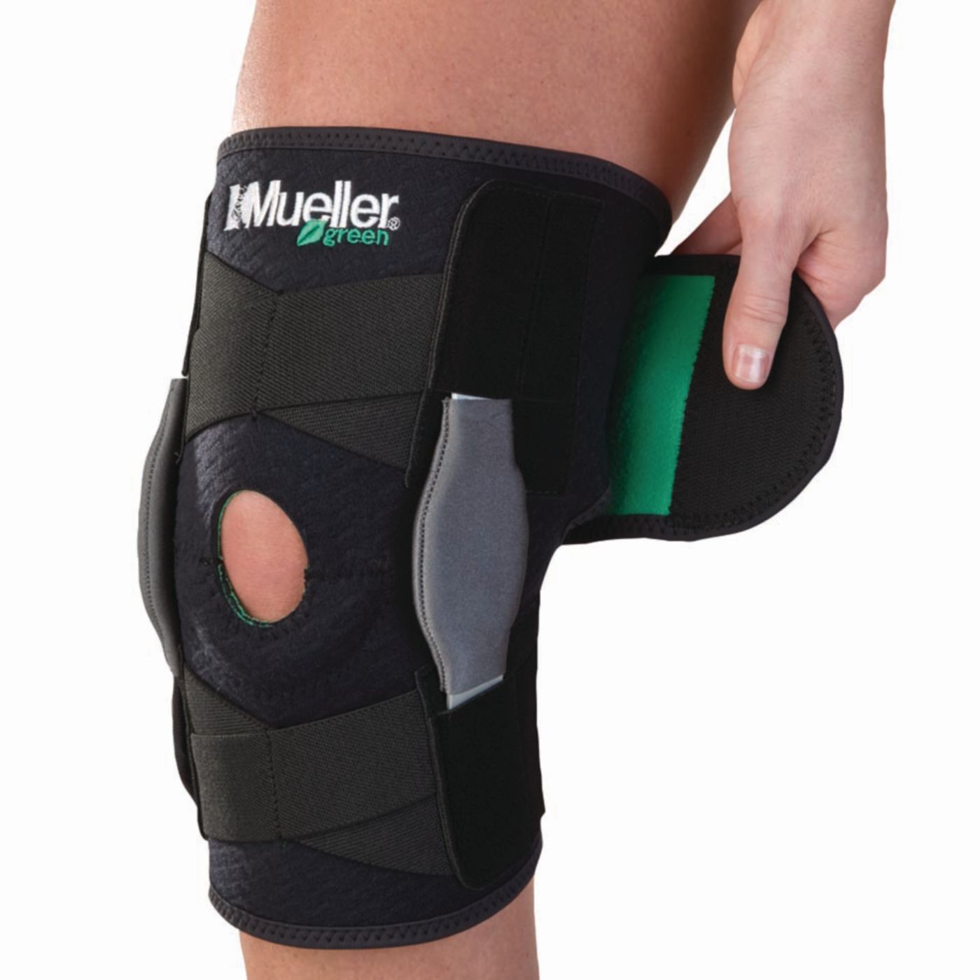 Mueller Green Adjustable Hinged Knee Brace | Performance Health
