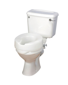 Ashby Easy Fit 4" Raised Toilet Seat