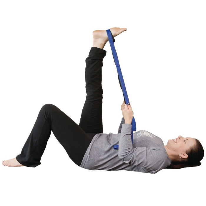 Do Anywhere Workout - Lower Body Stretching Strap Routine - Loudoun Sports  Therapy Center
