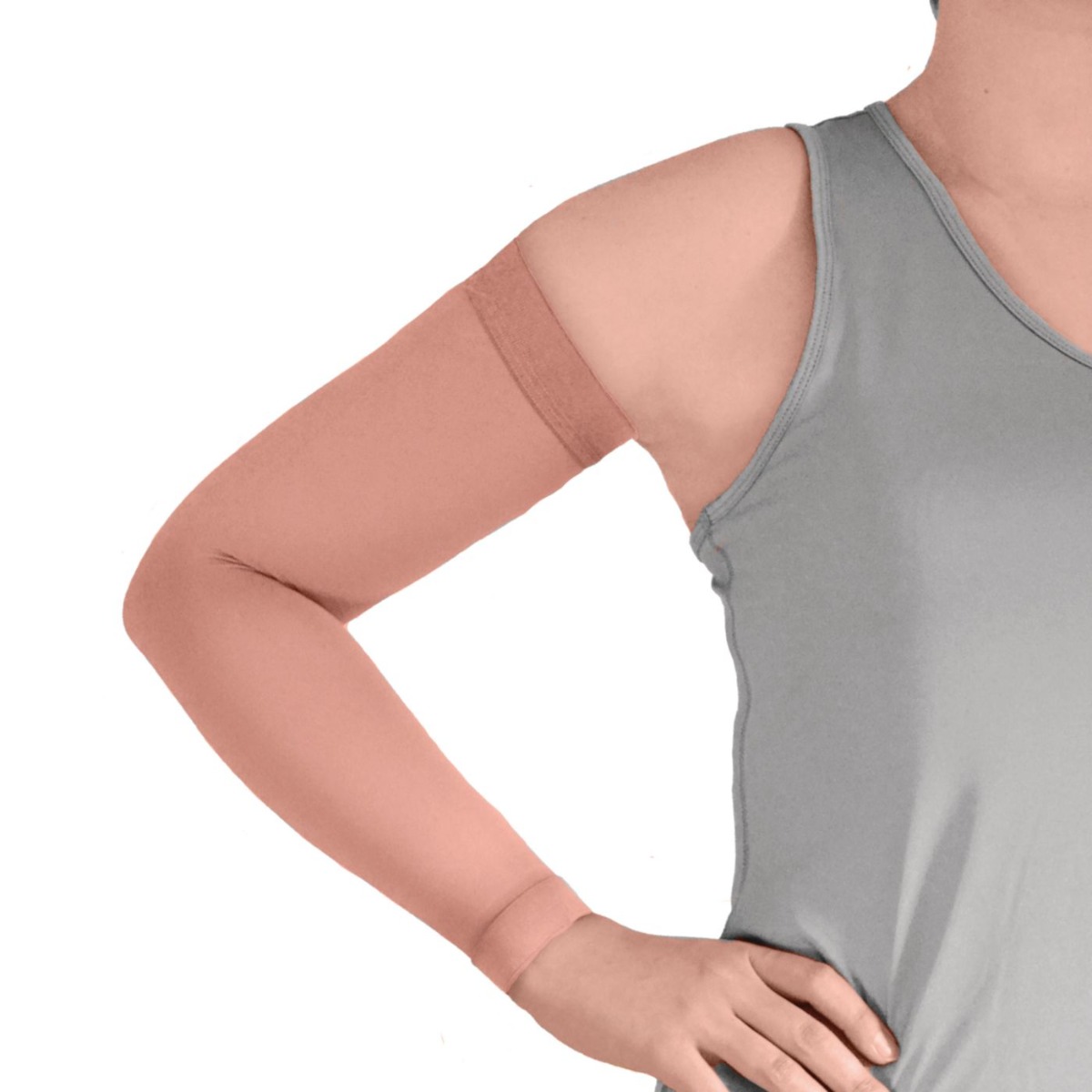Sakura Beige Arm Sleeve - LympheDIVAs