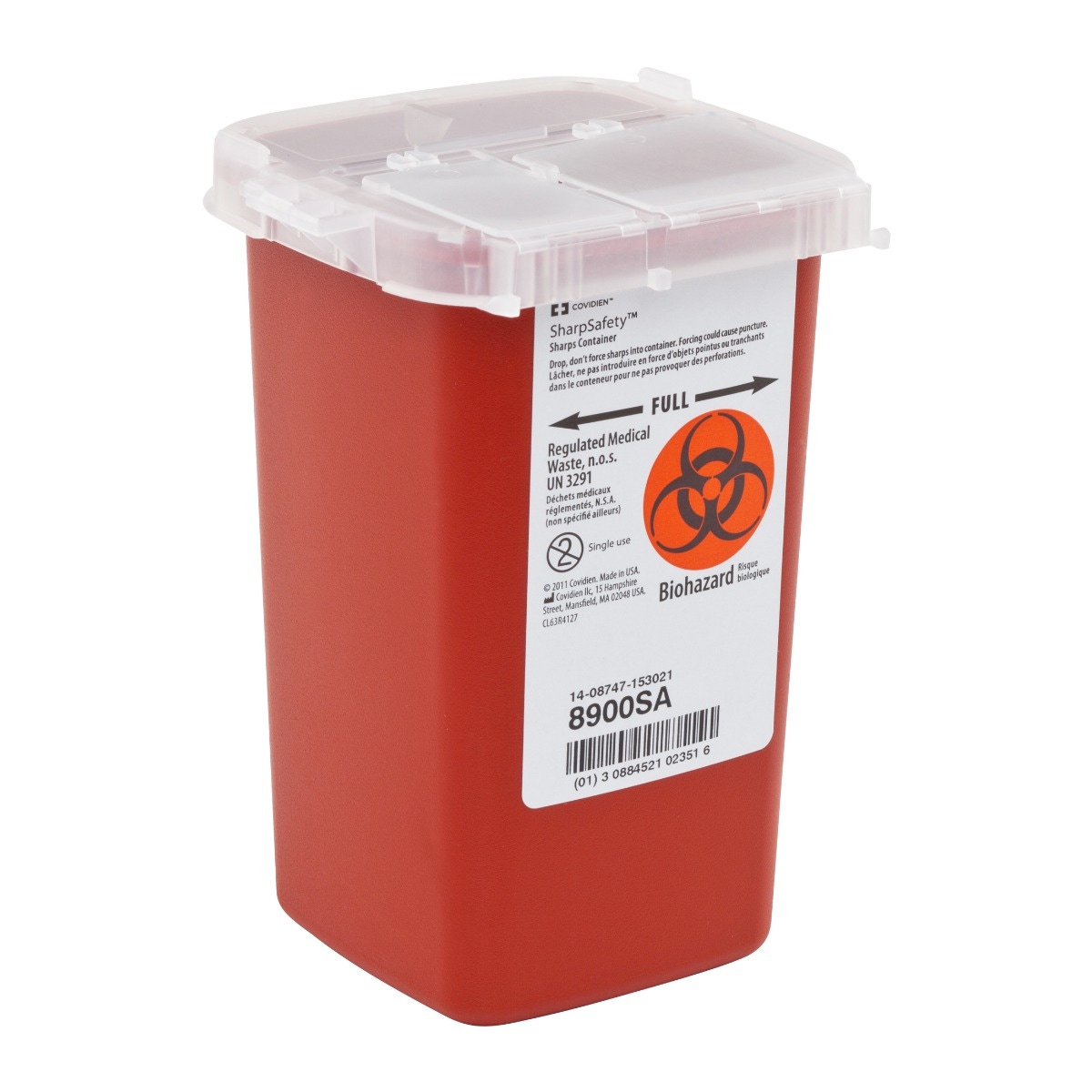 Sharps Container, one gallon