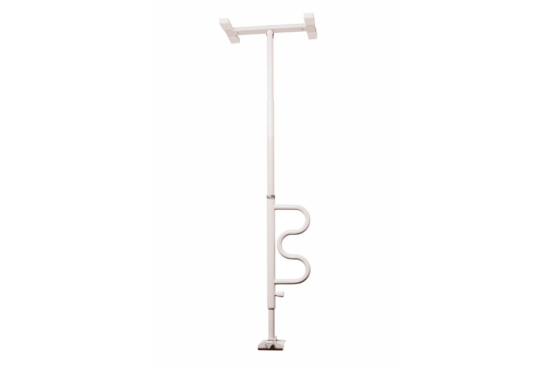 Bathtub Security Pole and Curve Grab Bar