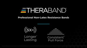 THERABAND Professional Non-Latex Resistance Bands - All Resistance Levels	