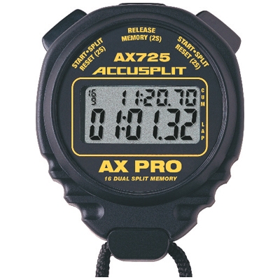 AX725 16 Memory, Dual Line Split, Professional Stopwatch | Performance ...