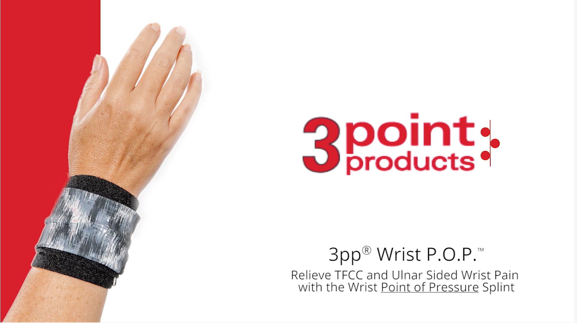 3PP Wrist P.O.P. Splint
