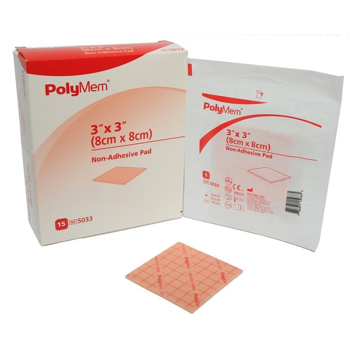 Polymem Application PolyMem Non-Adhesive Pad Dressing – Gentle, Versatile Wound Care for ...