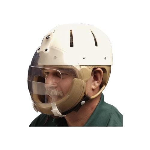Hard Shell Helmet with Face Guard Performance Health