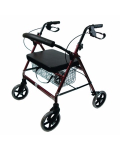 Extra Wide Heavy Duty Steel Bariatric Rollator