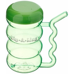 Cup with Built-In Straw