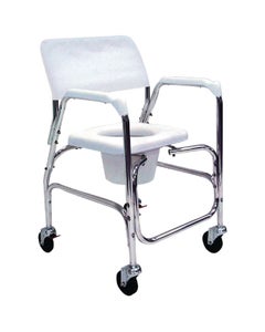 Tuffcare Economy Transport Shower/Commode Chair