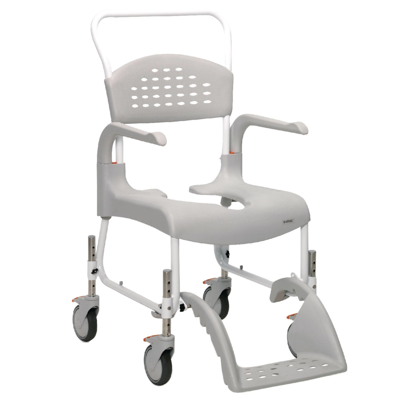 Height adjustable hotsell shower commode