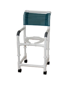 Adjustable Height Rolling Shower Chair