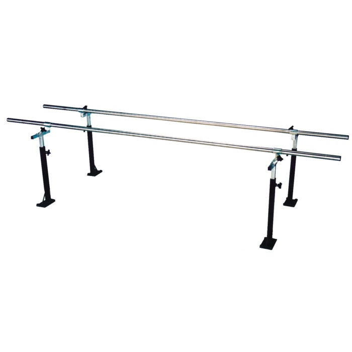 AM-712 10' Floor Mounted Parallel Bars | Durable Therapy Rails ...