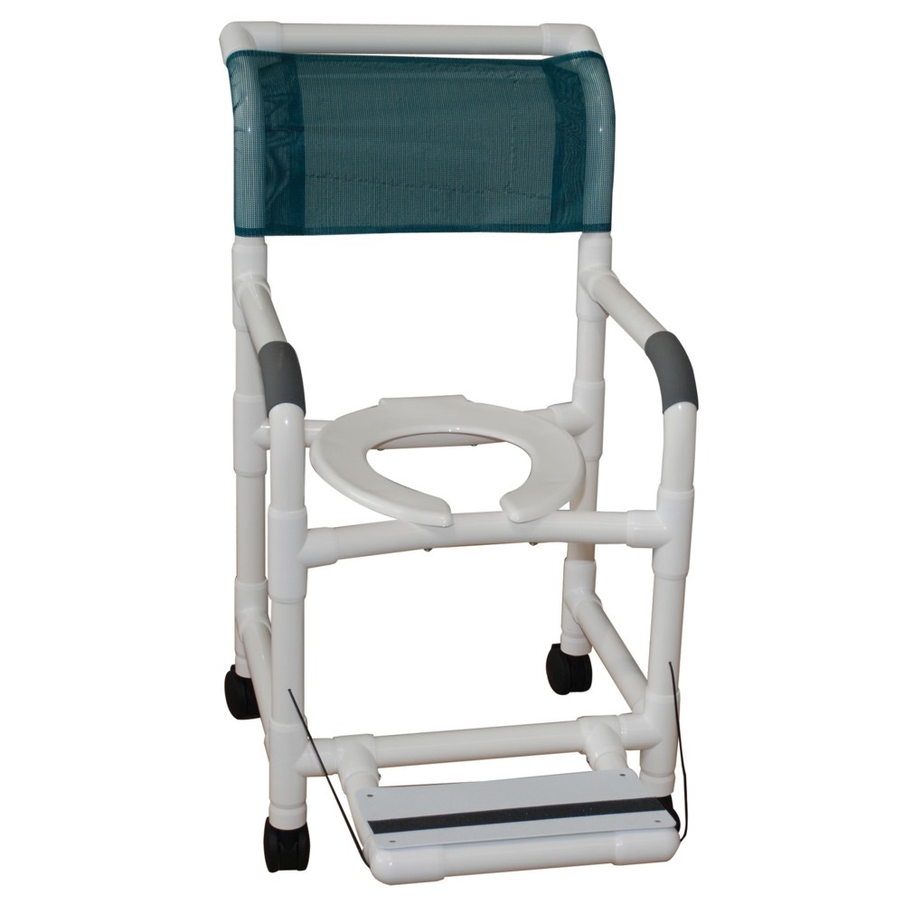 Wheeled Shower Chairs with Footrest Performance Health