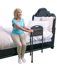 Mobility Bed Rail In use