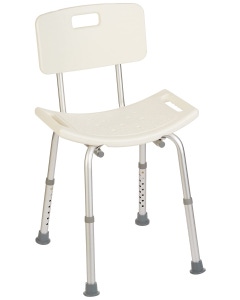 Homecraft Shower Chair with Back | Safe Bathroom Chair