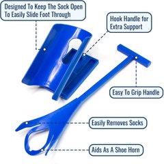 DMI Sock Aid & Shoe Horn