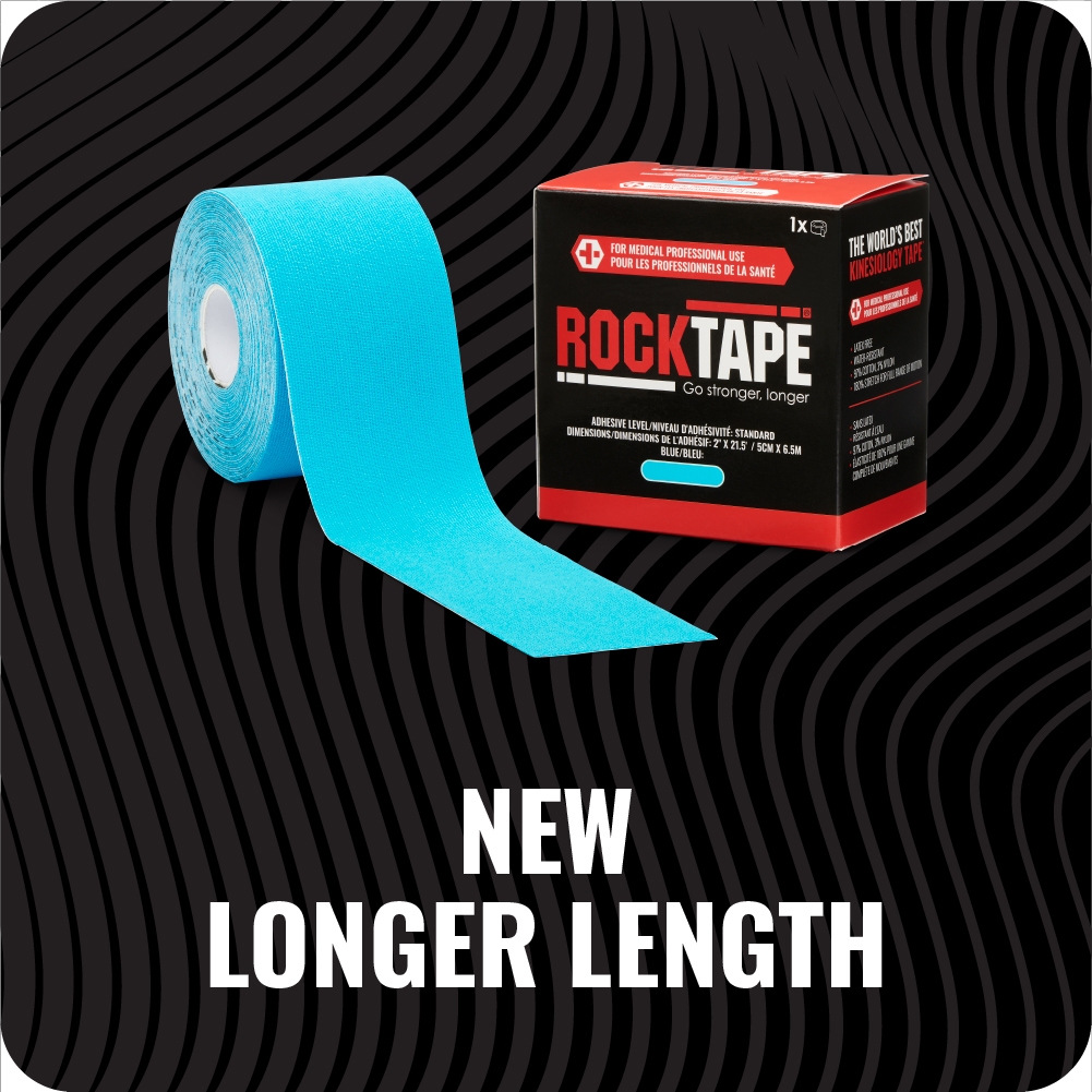 ROCKTAPE MEDICAL BULK STANDARD BLU 2IN X 115FT