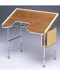 Adjustable Height Wheelchair Work Tables