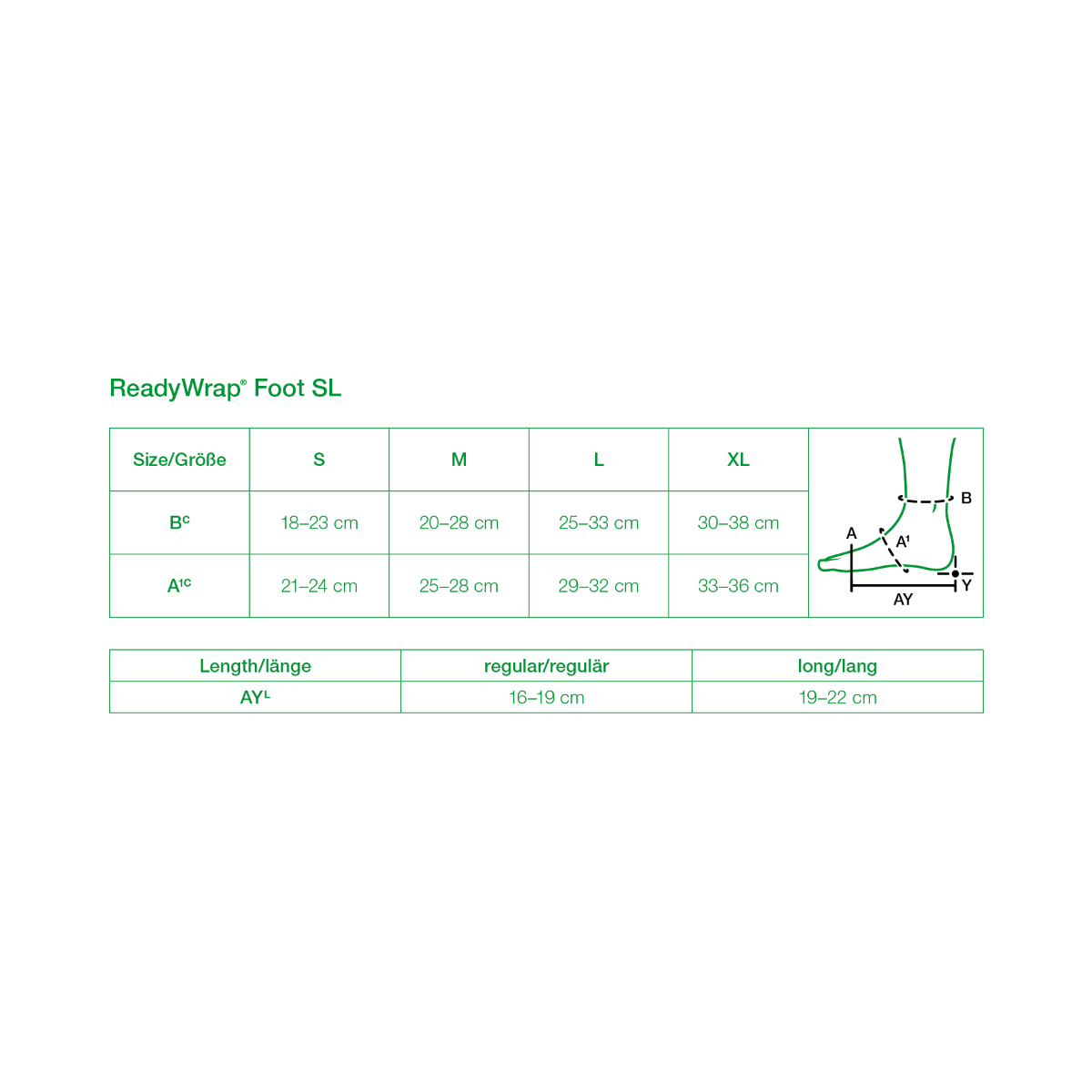 Ready Wrap Foot SL