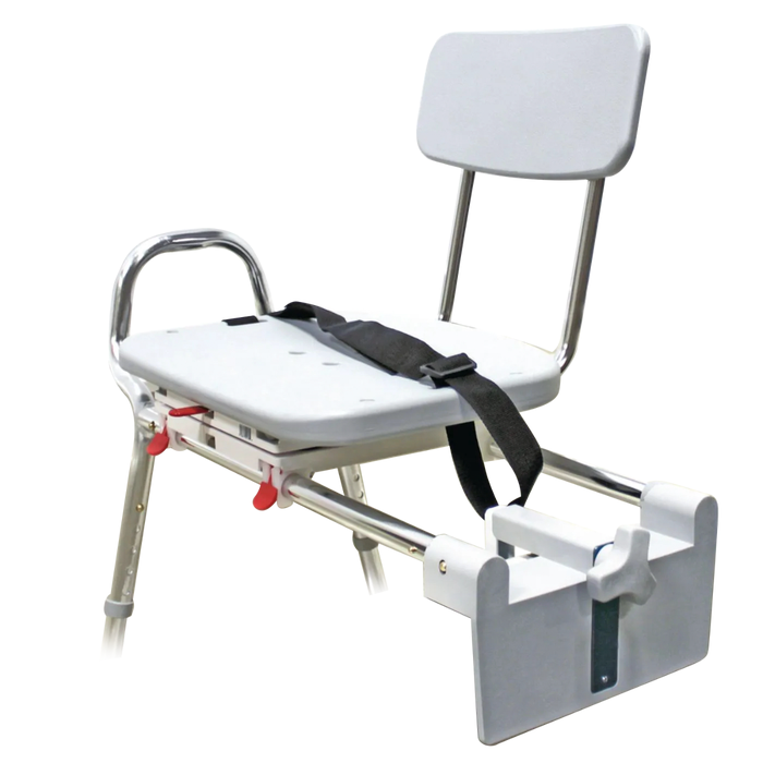 The Tub Mount Elevate Bathing Safety with a Swivel Sliding Chair