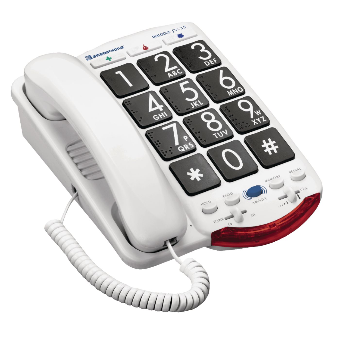 Jumbo Size Braille Phone Performance Health