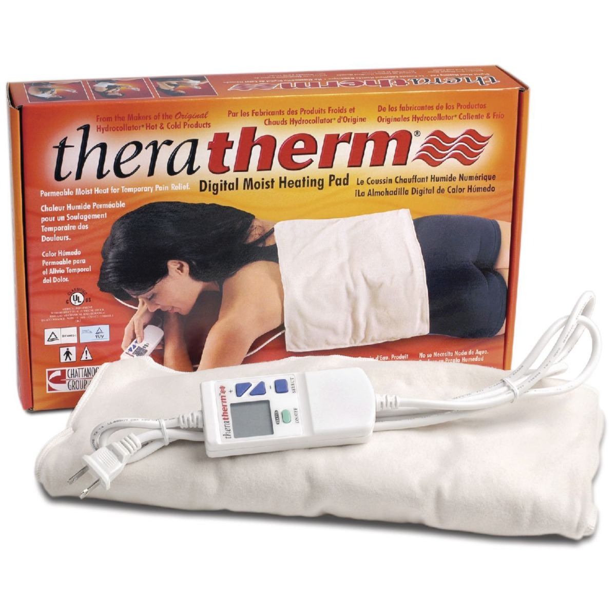 TheraTherm Digital Moist Electric Heating Pad Heat Pads Performance