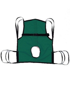 One-Piece Commode Sling with Positioning Strap