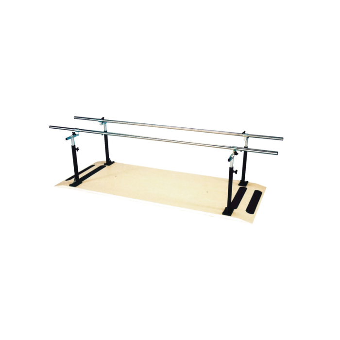 AM-707 Platform Mount Parallel Bars | For Slip-Resistant Rehab ...