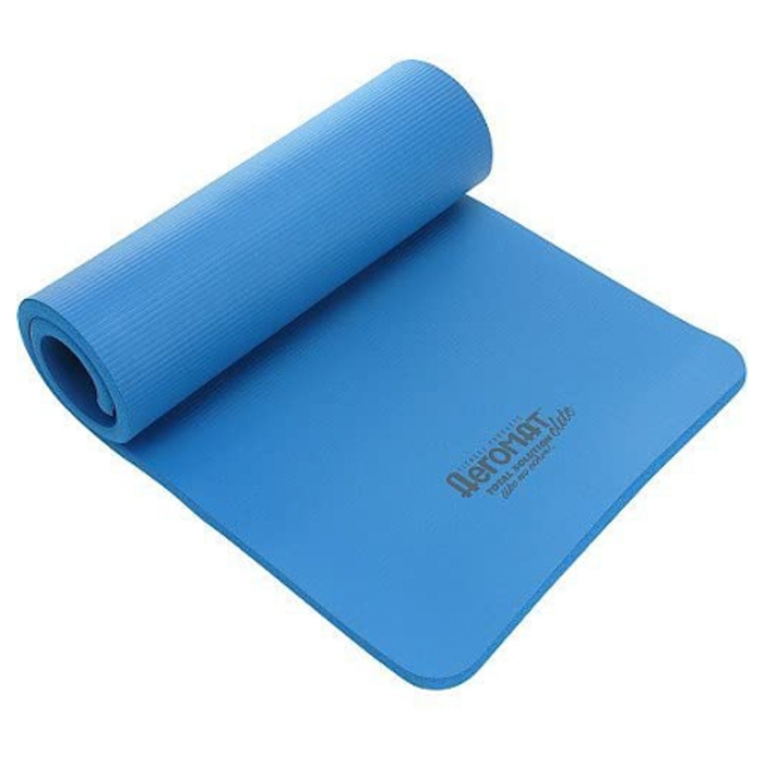 Aeromat Elite Premium Exercise Mats- Blue, 3/4