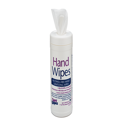 Alcohol Free Hand Sanitizing Wipes