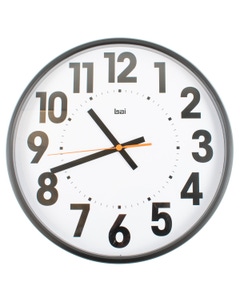 15 Wall Clock with Large Bold Numbers