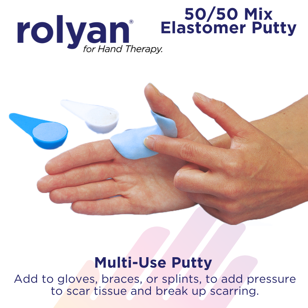 Rolyan 50/50 Mix Elastomer Putty