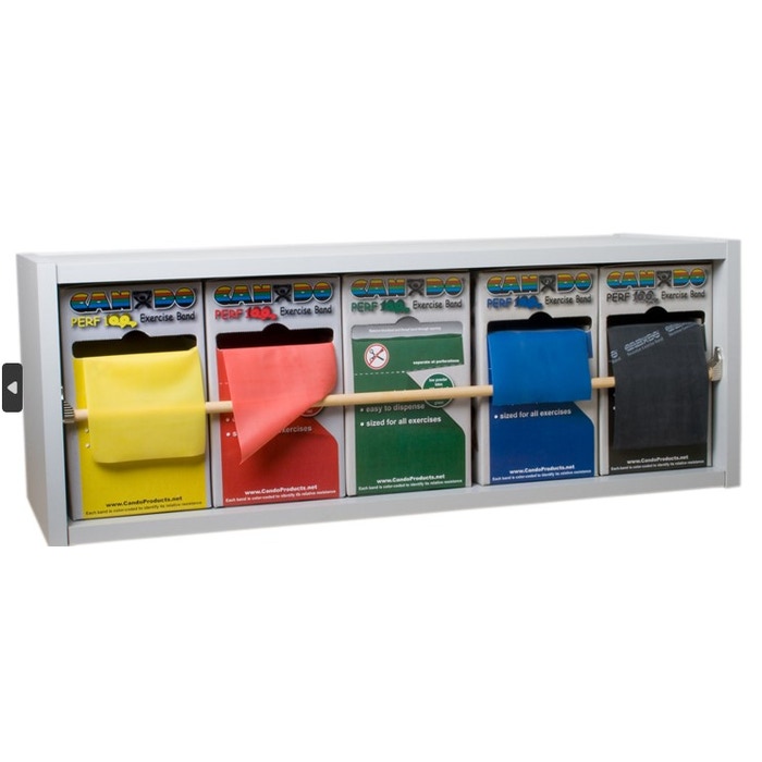 CanDo Lightweight Band Racks | Smooth Exercise Band Dispenser ...