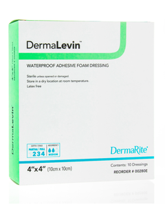 DermaLevin Waterproof Adhesive Foam Wound Dressing