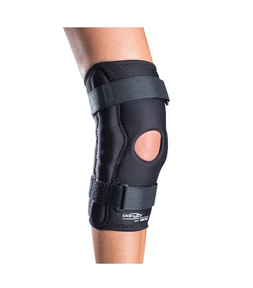 DonJoy Drytex Economy Hinged Knee Brace with Popliteal Cutout ...