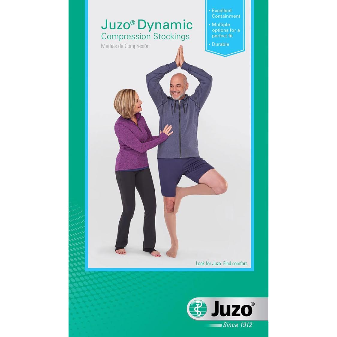 Juzo Dynamic Knee Stockings In Use