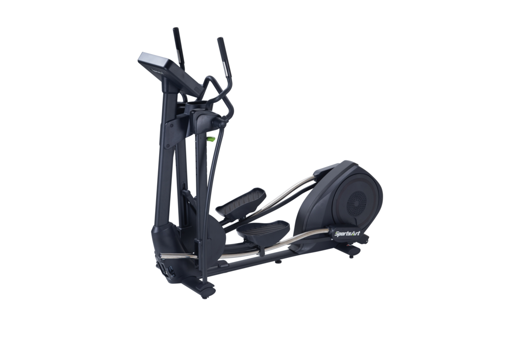 E865 Essentials Elliptical Smooth Compact Cardio Trainer